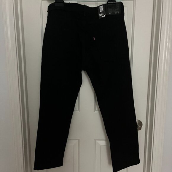 Levis black slim fit mens jeans - Picture 2 of 5